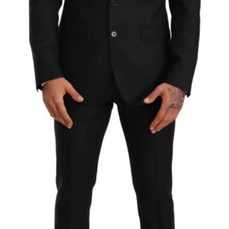 Dolce & Gabbana - Elegant Purple Slim Fit 3-Piece Suit