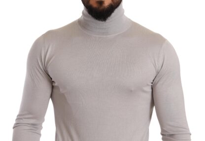 Dolce & Gabbana - Elegant Cashmere-Silk Blend Turtleneck