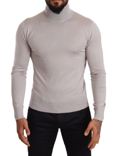 Dolce & Gabbana - Elegant Cashmere-Silk Blend Turtleneck