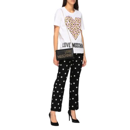 Love Moschino - White Cotton Women T-Shirt