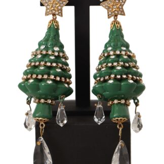 Dolce & Gabbana - Elegant Antique Gold Bow Earrings