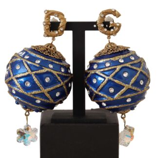 Dolce & Gabbana - Elegant Antique Gold Bow Earrings