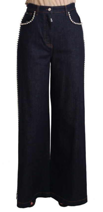 Dolce & Gabbana - Elegant Dark Blue Flare Denim Jeans