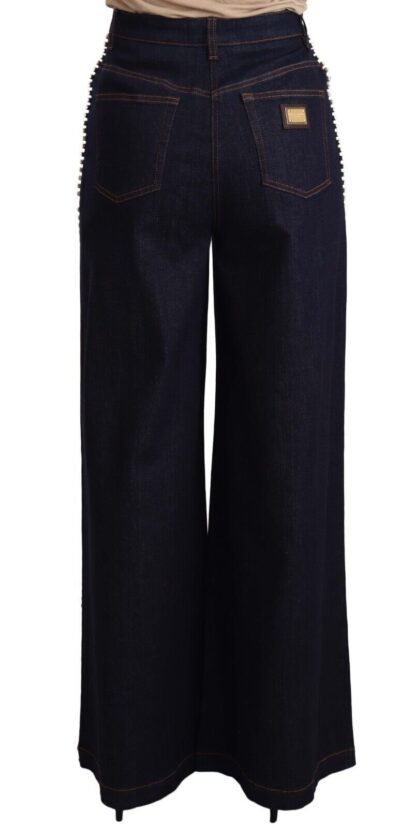 Dolce & Gabbana - Elegant Dark Blue Flare Denim Jeans