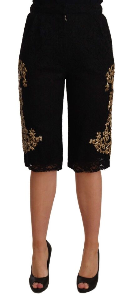 Dolce & Gabbana - Elegant Knee Length Designer Shorts