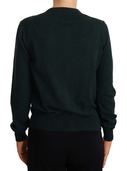 Dolce & Gabbana - Elegant Cashmere Green Cardigan