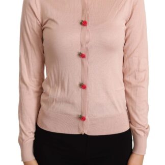 Dolce & Gabbana - Angelic Rose Embroidered Pullover Sweater