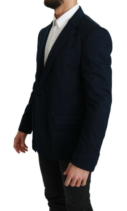 Dolce & Gabbana - Elegant Slim Fit Dark Blue Men's Blazer