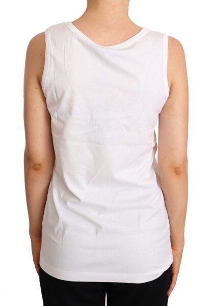 Dolce & Gabbana - Elegant Sleeveless Ace of Hearts Tank Top