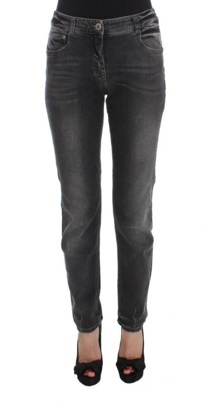 Ermanno Scervino - Elegant Gray Regular Fit Jeans