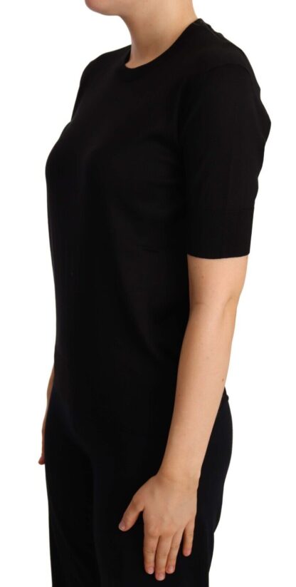 Dolce & Gabbana - Elegant Silk Round Neck Tee