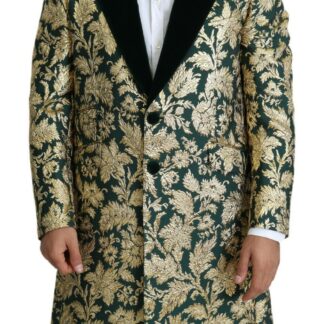 Dolce & Gabbana - Elegant Velvet Double-Breasted Coat