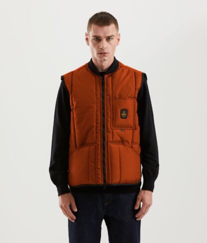 Refrigiwear - "Orange Polyester Men's Gilet"