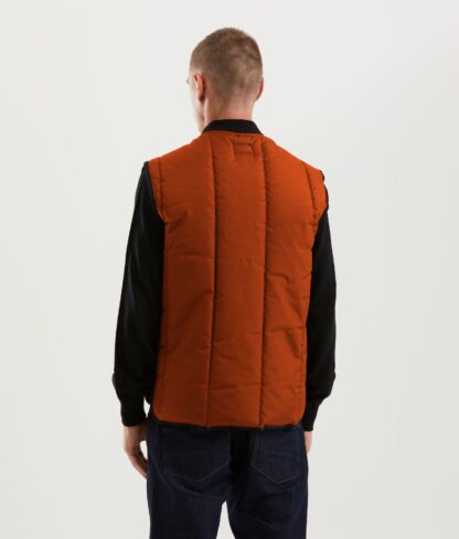 Refrigiwear - "Orange Polyester Men's Gilet"