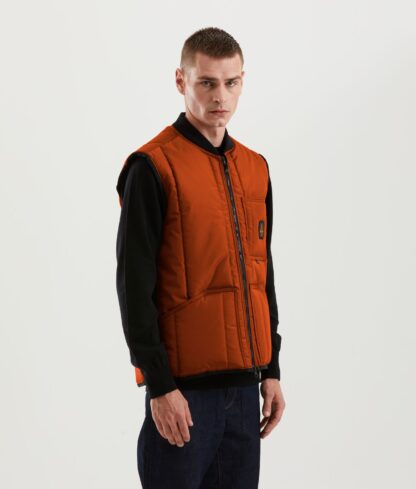 Refrigiwear - "Orange Polyester Men's Gilet"