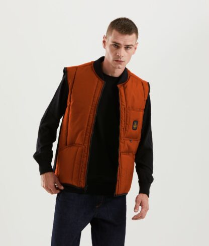 Refrigiwear - "Orange Polyester Men's Gilet"