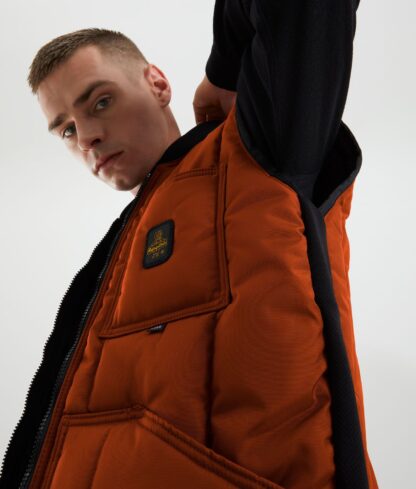 Refrigiwear - "Orange Polyester Men's Gilet"