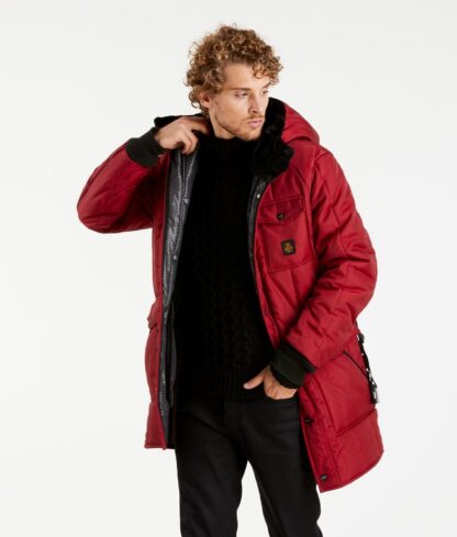 Refrigiwear - Red Polyamide Men Parka