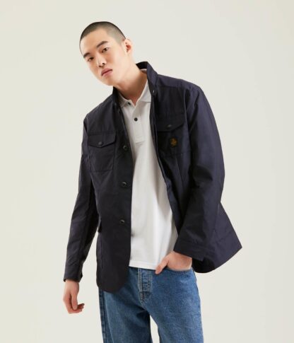 Refrigiwear - Elegant Versatile Four-Pocket Jacket in Blue