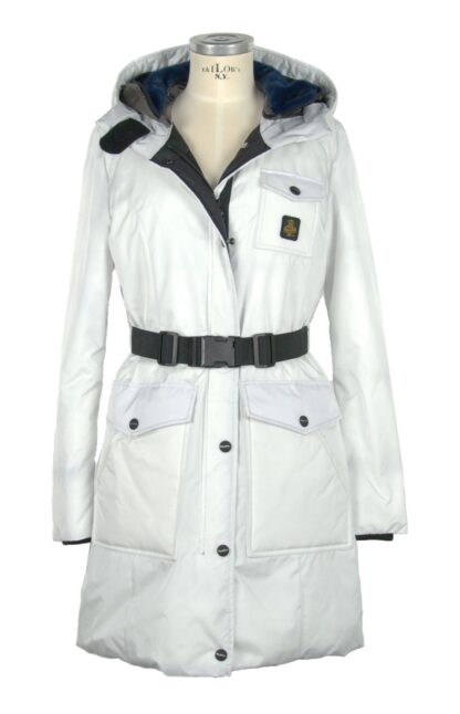 Refrigiwear - White Polyamide Women's Parka