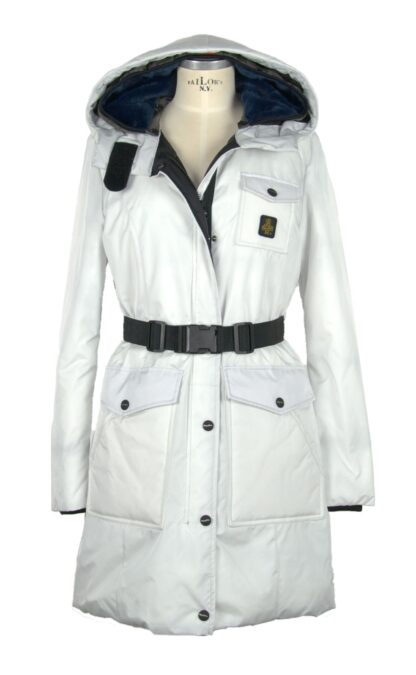 Refrigiwear - White Polyamide Women's Parka