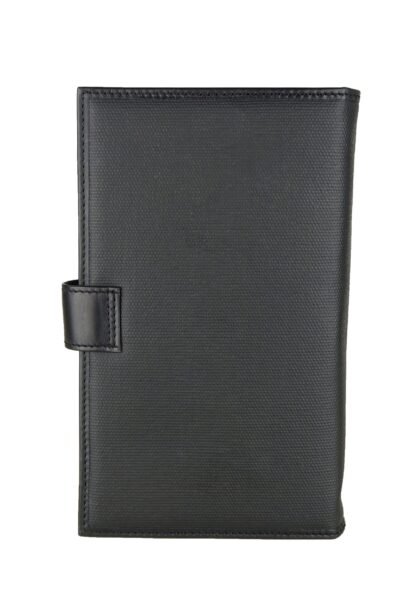 La Martina - Elegant Black Travel Documents Holder