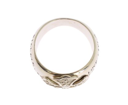 Nialaya - Elegant Sterling Silver Statement Ring