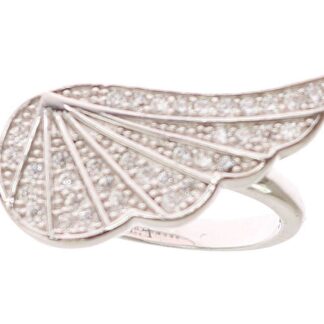 Nialaya - Chic Silver Statement Ring