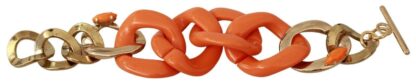 Ermanno Scervino - Ermanno Scervino Orange Statement Bracelet