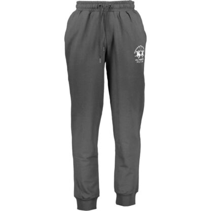 La Martina - Gray Cotton Men Sweatpant