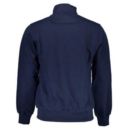 La Martina - Blue Cotton Men Sweater