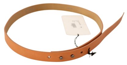 Costume National - Chic Orange Leather Fashion Belt