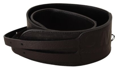 Costume National - Elegant Double Buckle Leather Belt