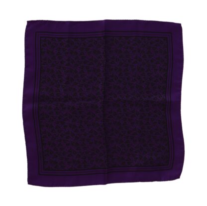 Dolce & Gabbana - Elegant Silk Pocket Square in Purple