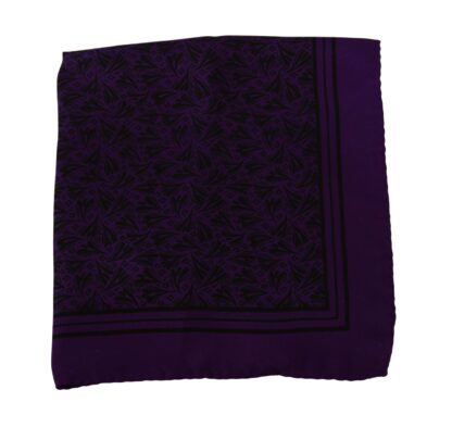 Dolce & Gabbana - Elegant Silk Pocket Square in Purple