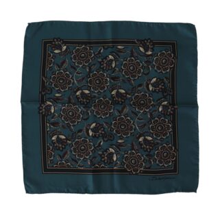 Dolce & Gabbana - Elegant Silk Floral Pocket Square