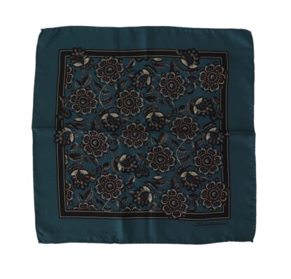 Dolce & Gabbana - Elegant Silk Floral Pocket Square