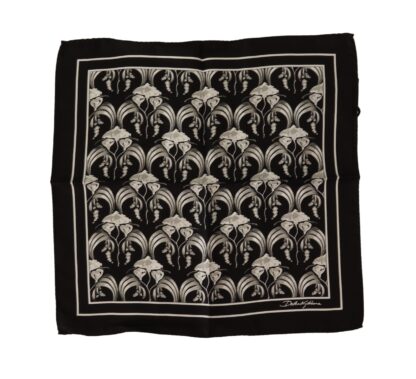 Dolce & Gabbana - Elegant Silk Floral Pocket Square