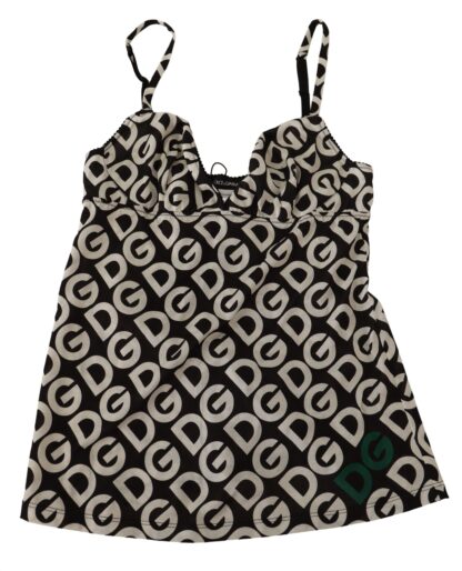 Dolce & Gabbana - Chic Logo Print Camisole Tank Top