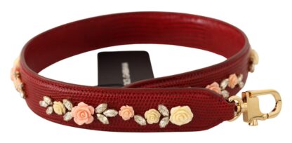 Dolce & Gabbana - Exotic Leather Red Shoulder Bag Strap