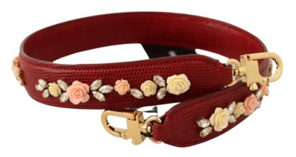 Dolce & Gabbana - Exotic Leather Red Shoulder Bag Strap