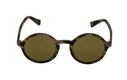 Dolce & Gabbana - Chic Multicolor Round Frame Sunglasses