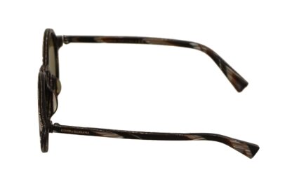 Dolce & Gabbana - Chic Multicolor Round Frame Sunglasses