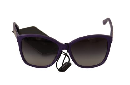 Dolce & Gabbana - Elegant Purple Frame Black Lens Shades