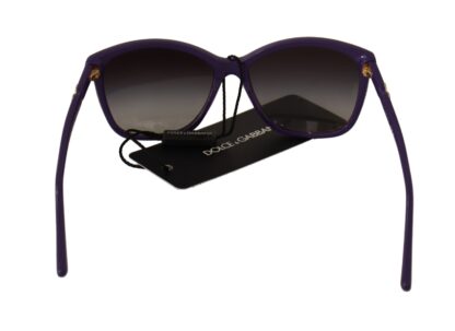 Dolce & Gabbana - Elegant Purple Frame Black Lens Shades