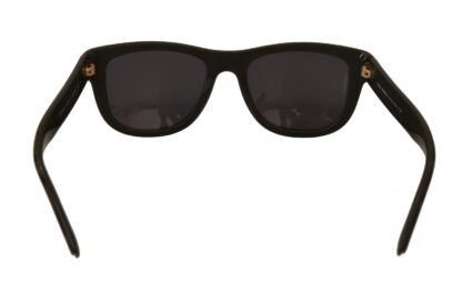 Dolce & Gabbana - Chic Black Acetate Designer Sunglasses