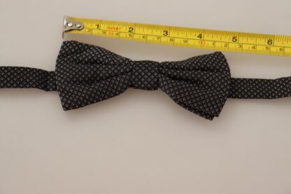 Dolce & Gabbana - Elegant Silk Patterned Bow Tie