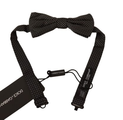 Dolce & Gabbana - Elegant Silk Patterned Bow Tie