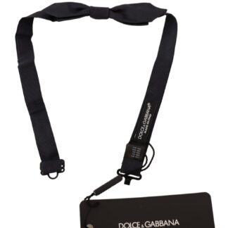 Dolce & Gabbana - Elegant Silk Bow Tie in Dark Green