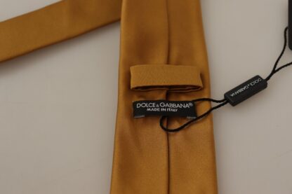 Dolce & Gabbana - Elegant Brown Silk Men's Tie